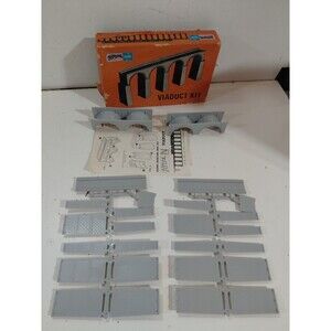 Atlas 2826 N Gauge Model Railroad Scenery Viaduct Trestle Bridge w/Box B